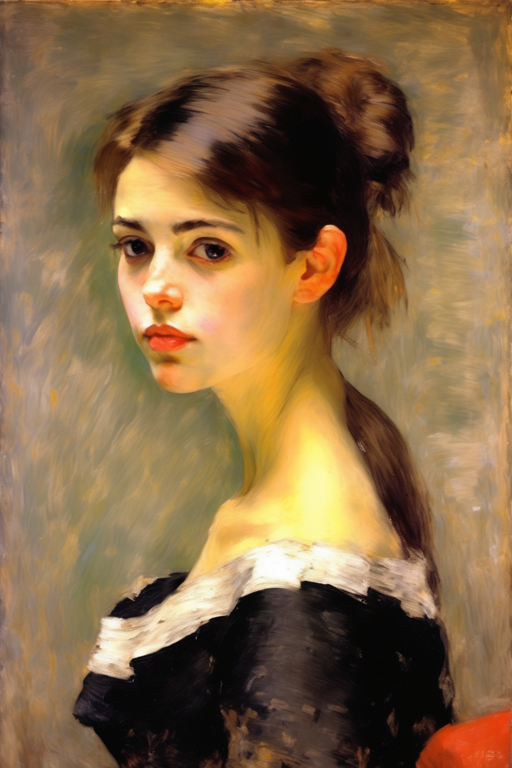 01082-2177368085-_lora_William Merritt Chase Style_1_William Merritt Chase Style - portrait of a young beautiful woman, oilpainting with Palette.png